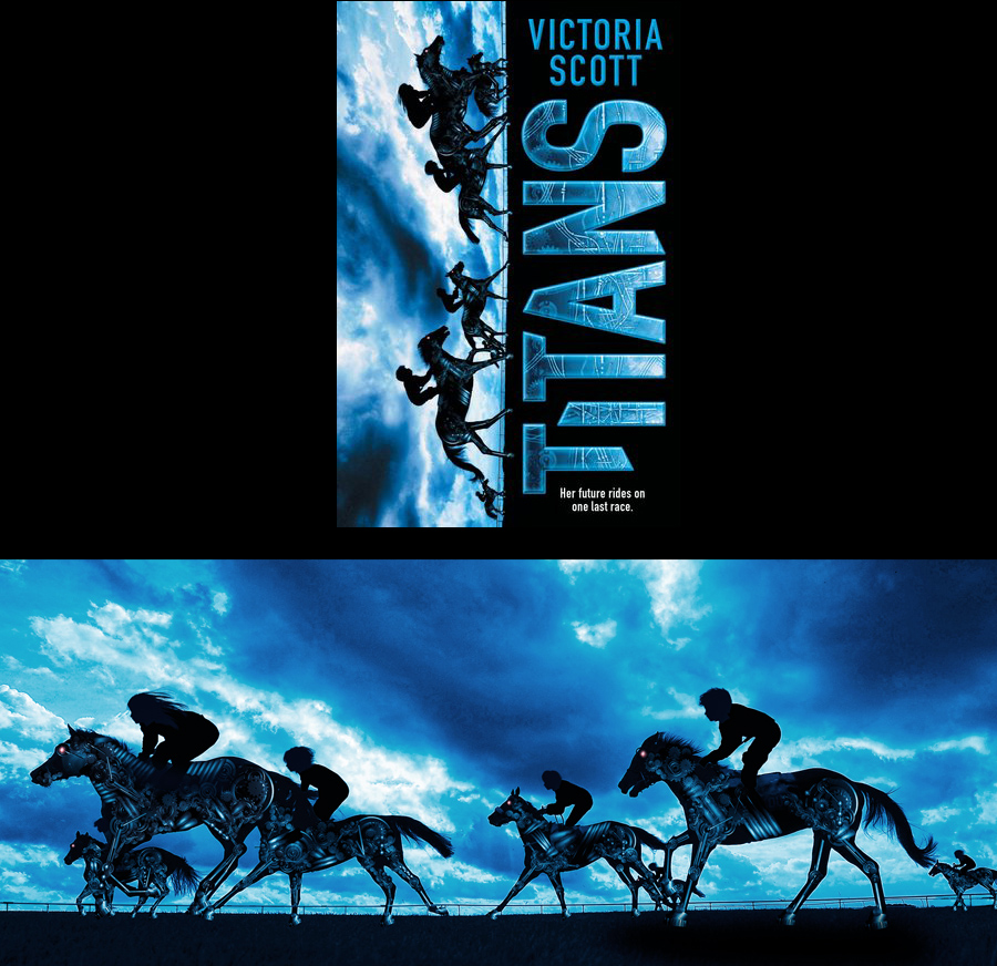 Titans - book cover ad type